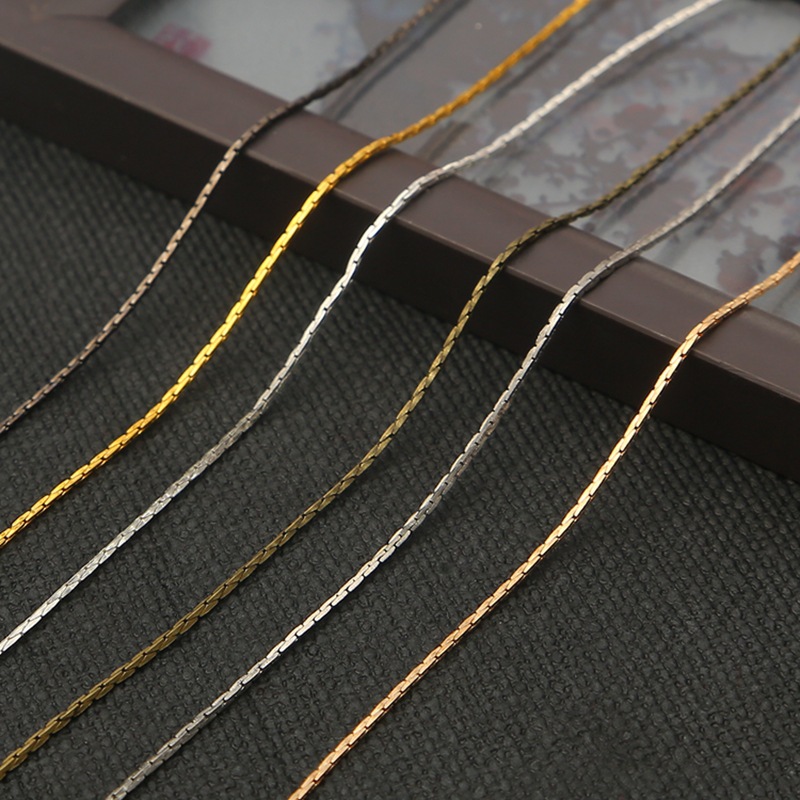 Copper Snake Bone Chain, Gold Wire Clavicle Handmade Diy Step Hairpin Tassel Material