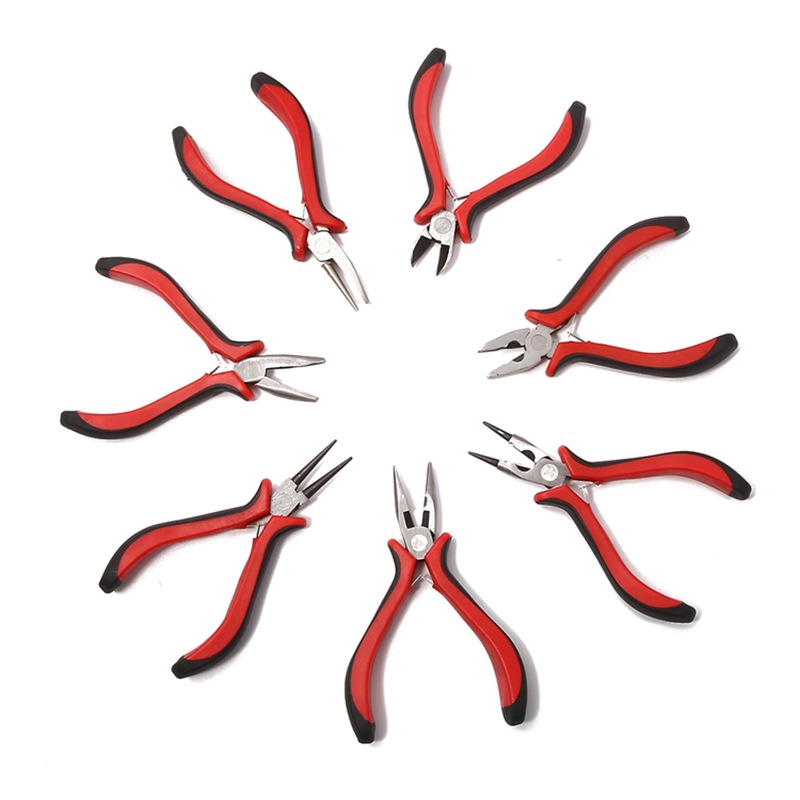 Multifunctional Diy Handmade Pliers Vise Oblique Nose Sharp Scissors Mini Jewelry Tools