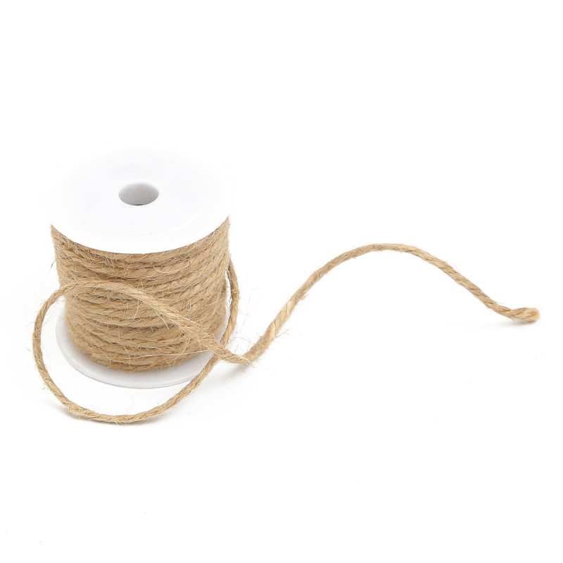 Diy Handmade Jute Rope Retro Decoration Thick and Thin Hemp Photo Wall Braiding Material