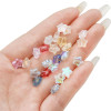 Glass Five-pointed Star Pendant Diy Handmade Homemade Antique Hair Accessories Step