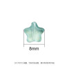 Glass Five-pointed Star Pendant Diy Handmade Homemade Antique Hair Accessories Step
