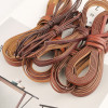 Retro Square Diy Imitation Leather Rope Cowhide Necklace Handmade Jewelry Accessories