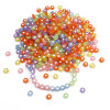 Acrylic Love-shaped Flat Beads Handmade Diy Accessories Bracelet Material Children Early