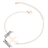European and American New Couple Bracelet Ins Women's Simple Personality Small Fresh
