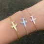 European and American New Couple Bracelet Ins Women's Simple Personality Small Fresh