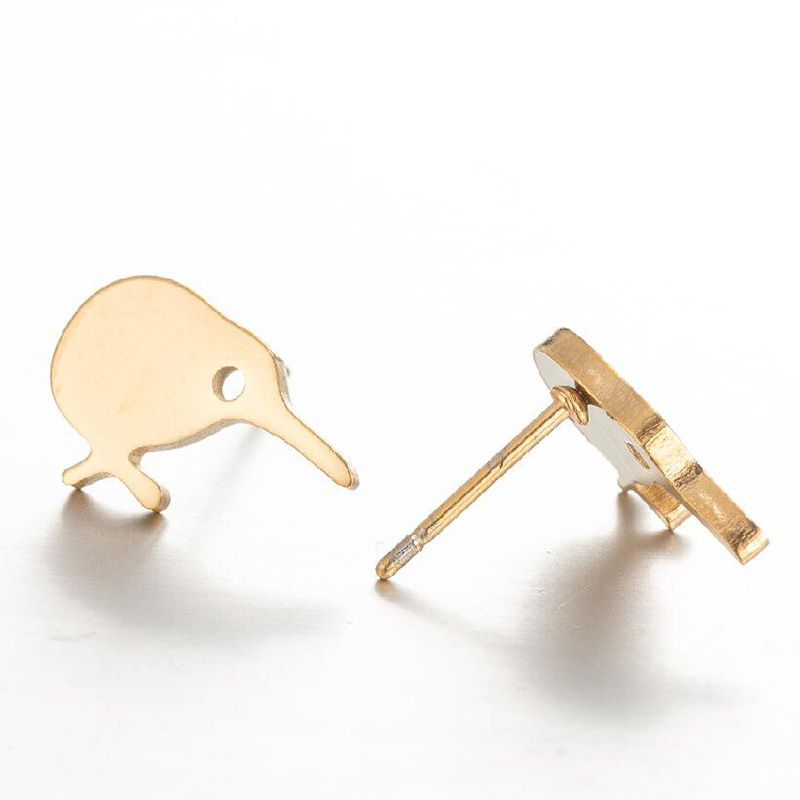European and American New Small Earrings for Women, Simple Animal Bee Dolphin