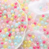 Acrylic Transparent Frosted Five-pointed Star Round Beads Diy Bracelet Necklace