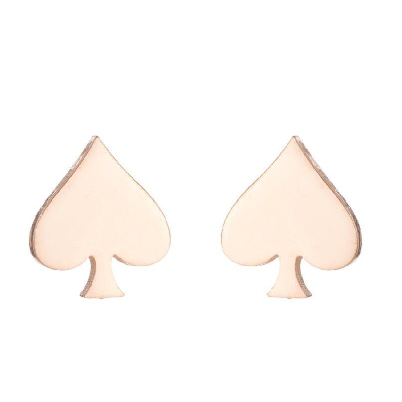 Amazon Fashion New Earrings Ins Love Triangle Round Square Geometric Simple One Week