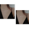 Love Necklace Women's Ins Clavicle Chain Does Not Fade Harajuku Style Simple and