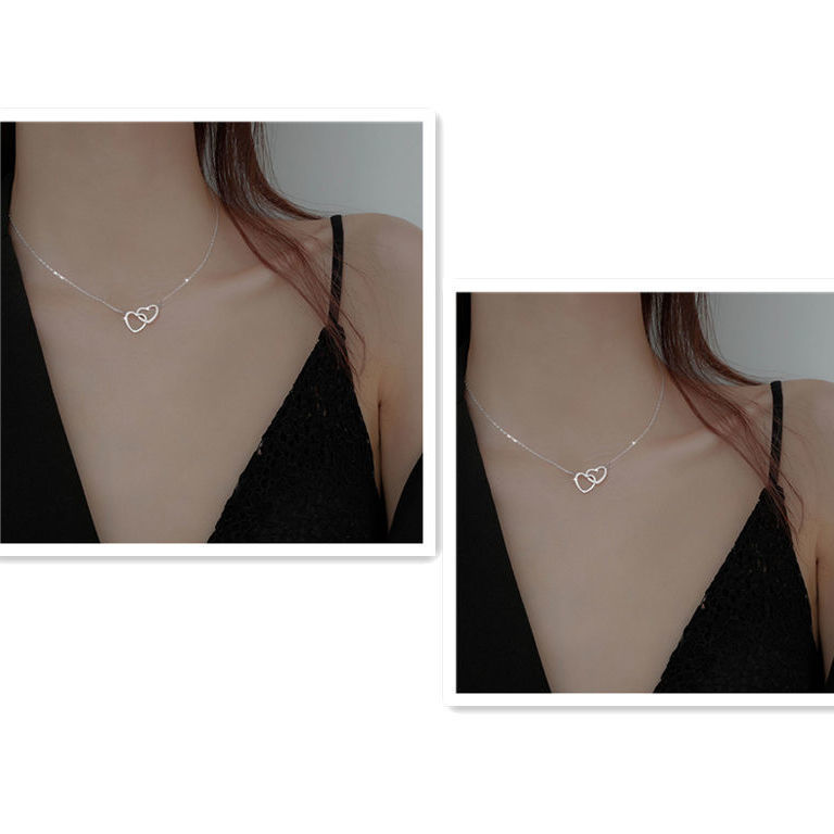 Love Necklace Women's Ins Clavicle Chain Does Not Fade Harajuku Style Simple and