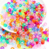 Acrylic Transparent Series Bucket Beads Amazon Hot Selling African Dreadlocks Large Hole