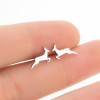 2025 New Winter Deer Snowflake Snowman Pumpkin Ghost Bat Earrings Christmas