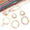 Natural Shell Plus Color Medium Hole Disc Gasket Diy Bracelet Necklace Jewelry Handmade