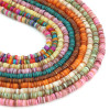 Natural Shell Plus Color Medium Hole Disc Gasket Diy Bracelet Necklace Jewelry Handmade