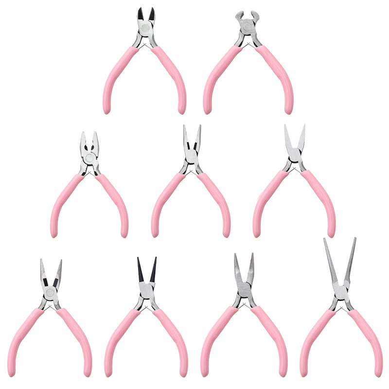 Small Mini Jewelry Handmade Special Pliers Set, Pointed Nose Round Diy Wire Winding