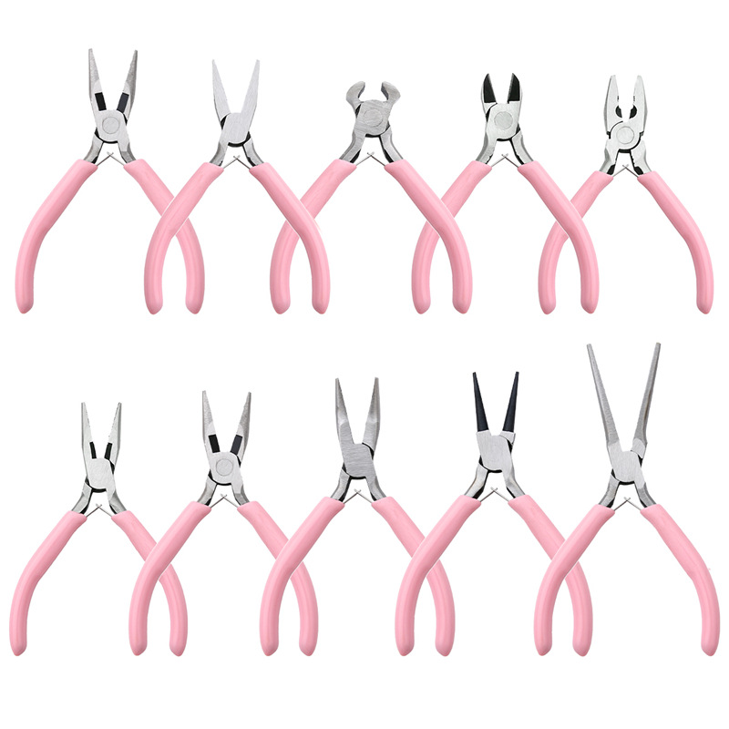 Small Mini Jewelry Handmade Special Pliers Set, Pointed Nose Round Diy Wire Winding