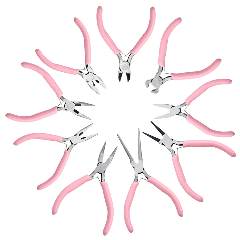 Small Mini Jewelry Handmade Special Pliers Set, Pointed Nose Round Diy Wire Winding