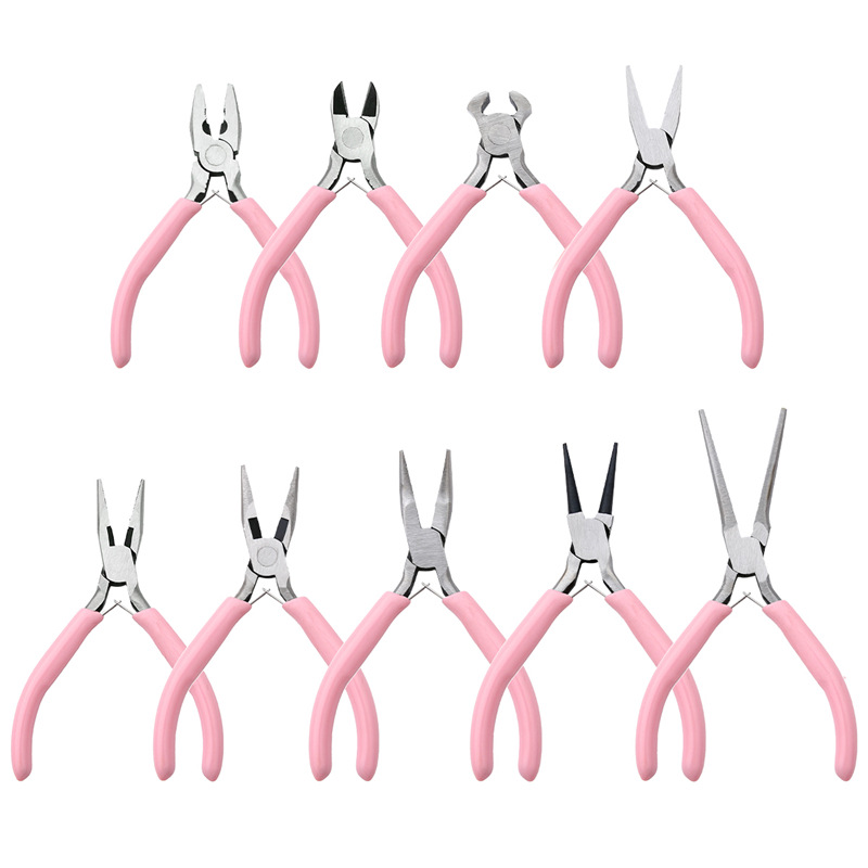 Small Mini Jewelry Handmade Special Pliers Set, Pointed Nose Round Diy Wire Winding