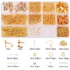 Jewelry Material Package Diy Accessories 15 Grid Boxed Ear Hook Single Circle