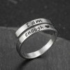 Retro Open Ring Ins Fashion Stainless Steel Adjustable Jewelry Iamenough Multi-layered