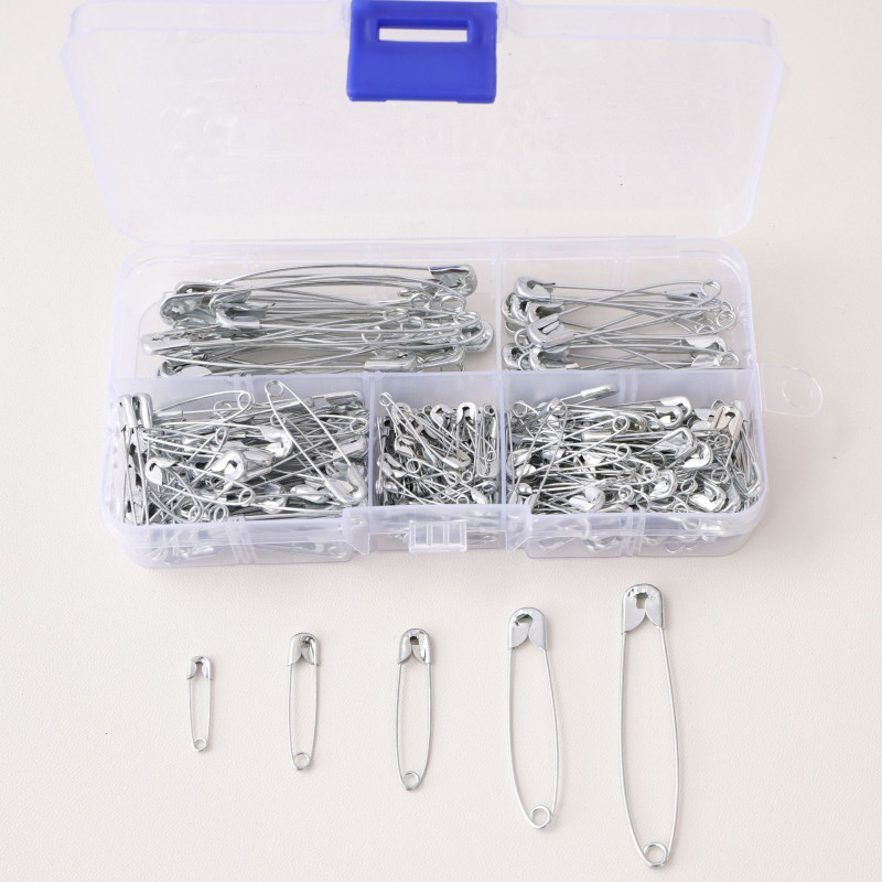 Old-fashioned Safety Pins to Fix Clothing Tags, Large and Small Brooches, Diy Handmade