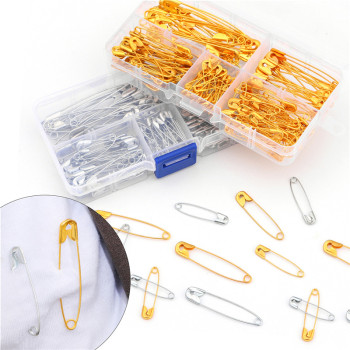 Old-fashioned Safety Pins to Fix Clothing Tags, Large and Small Brooches, Diy Handmade