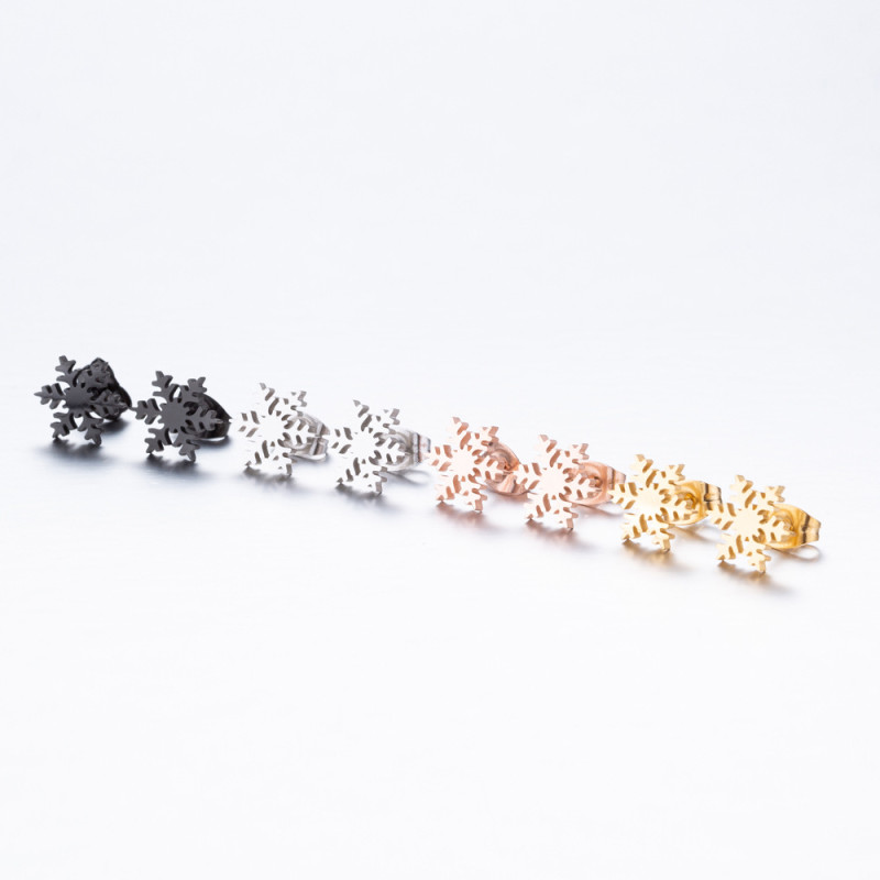 Retro Hong Kong Style Earrings Ins Fashion Korean New Feminine Temperament Winter