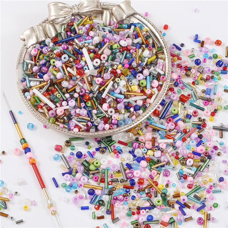 Glass Rice Beads, Various Styles, Mixed Handmade Diy Necklaces, Bracelets, Earrings