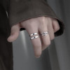Ring Men's Adjustable Index Finger Single Student Girl Ins Non-fading Niche Jewelry Men's