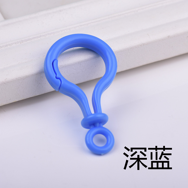 Large Color Light Bulb Buckle, Acrylic 55mm Thickened Plastic Lobster Doll Key Chain, Diy