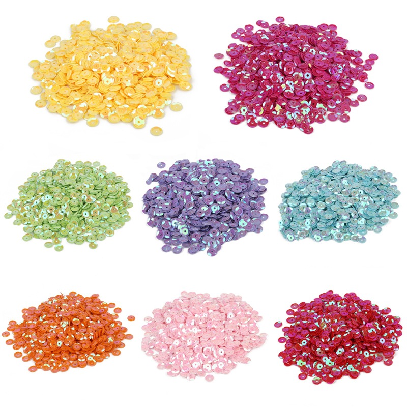 Silver-backed Color-plated Sequins, Sequin Diy Hand-sewn Loose Beads, Jewelry, Clothing