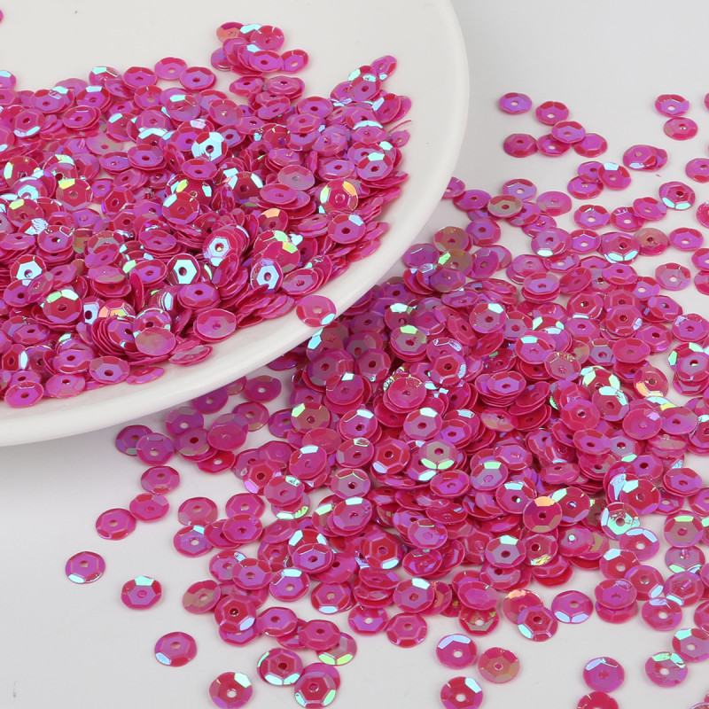 Silver-backed Color-plated Sequins, Sequin Diy Hand-sewn Loose Beads, Jewelry, Clothing