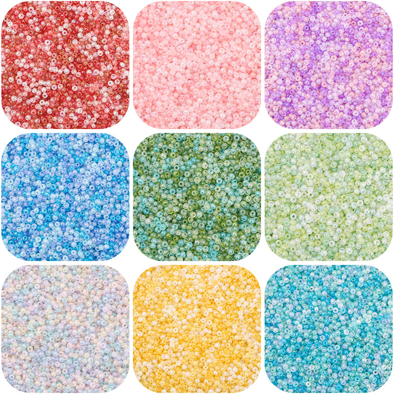 High Quality Cream Cloud Illusion Millet Beads Handmade Diy Bracelet Necklace Earrings