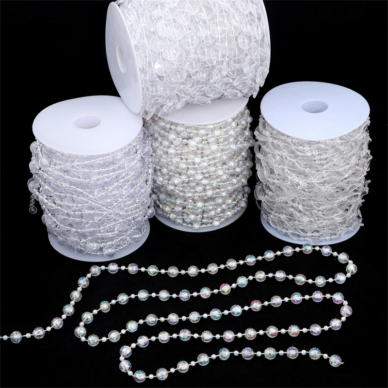 Acrylic Fishing Line Curtain Beads Wedding Plastic Bead Chain Diy Handmade Jewelry