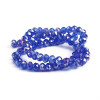 8mm Colored Glass Crystal Wheel Beads Handmade Diy Bracelet Necklace Jewelry Material