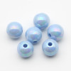 Symphony Acrylic Loose Beads Ab Color Highlight Candy Straight Hole 1 Catties Per Pack