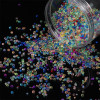 Non-porous Round Beads, Colorful Bubble Rice Glass Microbeads, Handmade Diy Filled Glue