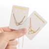 Summer New Japanese and Korean Ins Style Geometric Double Peach Heart Bracelet for Women