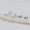 New Jewelry Fashion Simple Cute Small Animal Earrings Ins Cat Rabbit Piercing