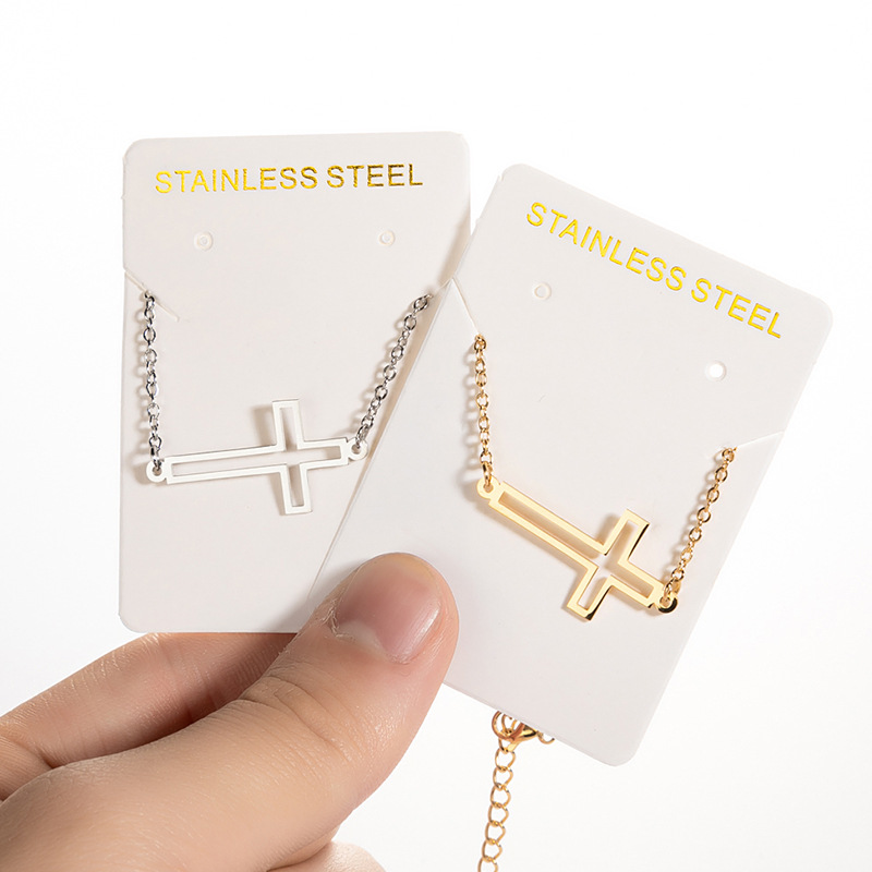 Amazon New Women's Cross Pendant Bracelet Ins Fashion Simple Geometric Couple