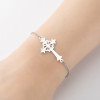 Amazon New Women's Cross Pendant Bracelet Ins Fashion Simple Geometric Couple