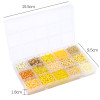 15 Grid Boxed Glass Rice Beads Diy Handmade Bracelet Necklace Earrings Tube & Material