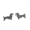 Summer New Cute Little Animal Dachshund Dog Earrings for Women Ins Style Personalized