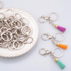 Metal Keychain Three-piece Set Hanging Lobster Clasp Diy Jewelry Accessories