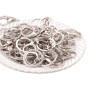 Metal Keychain Three-piece Set Hanging Lobster Clasp Diy Jewelry Accessories