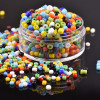 2-4mm Solid Color Rice Beads Glass Handmade Diy Jewelry Earrings Bracelet Necklace