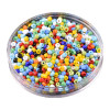 2-4mm Solid Color Rice Beads Glass Handmade Diy Jewelry Earrings Bracelet Necklace