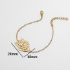 Ins Style New Bracelet Hollow Wolf Pendant Hand Ornaments Cute Small Animal Accessories