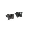 New Retro Horn Accordion Earrings Ins Personalized Music Headphones Singing Microphone