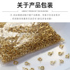 Spring Buckle 6mm7mm9mm Copper Necklace Round Slingshot Jewelry Accessories Manufacturer